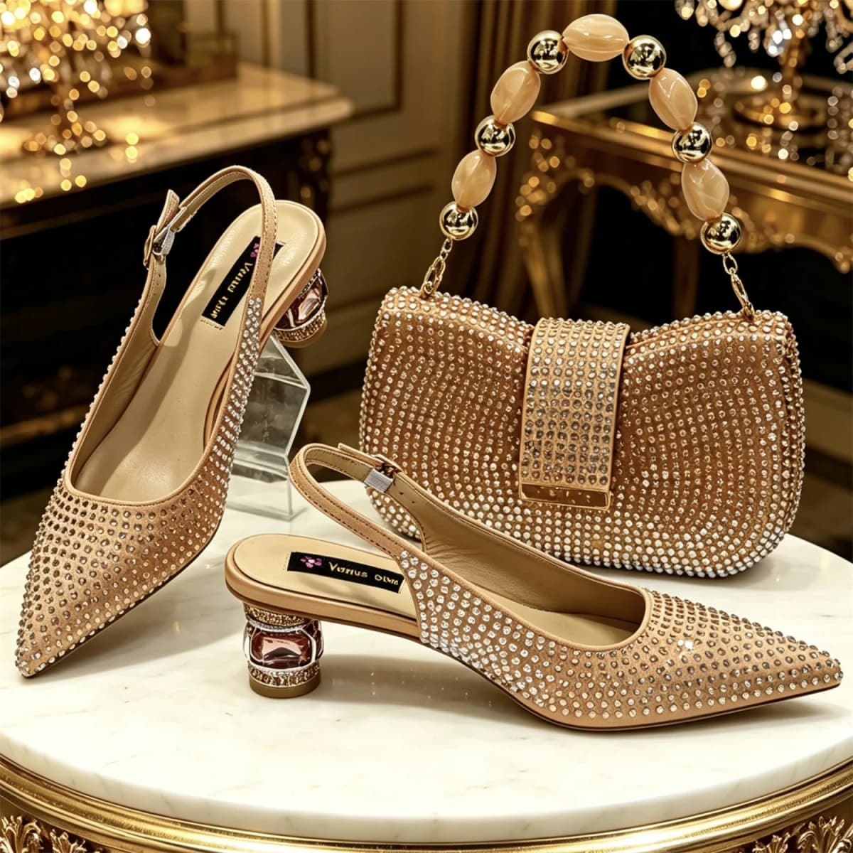 2026 New Fashionable Pointed Shoes and Bag Set – High Quality, Affordable Chic, and Oh-So-Good Looking!