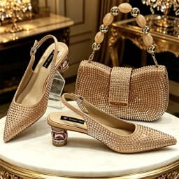 2026 New Fashionable Pointed Shoes and Bag Set – High Quality, Affordable Chic, and Oh-So-Good Looking!