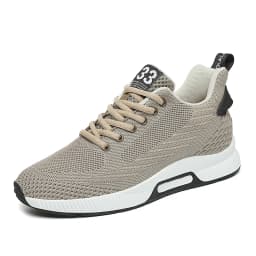 New Sneakers Man Elevator Shoes Height Increase Shoes for Men Insoles 8CM Mesh Breathable Sports Heightening Footwear Tall Shoes
