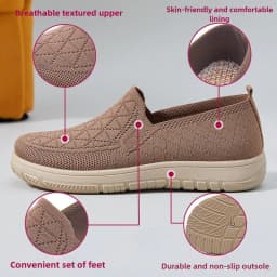 Women's Spring New Shoes One Step Stepping Cloth Shoe Shallow Mouth Flat Shoe Soft Soled Comfortable and Versatile Women's Shoes