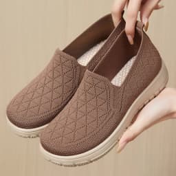 Women's Spring New Shoes One Step Stepping Cloth Shoe Shallow Mouth Flat Shoe Soft Soled Comfortable and Versatile Women's Shoes