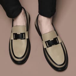 Men Genuine Leather Business Shoes Casual Flats Men Party Driving Loafers Shoes Breathable Moccasins Men's Casual High-end Shoes