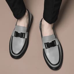Men Genuine Leather Business Shoes Casual Flats Men Party Driving Loafers Shoes Breathable Moccasins Men's Casual High-end Shoes