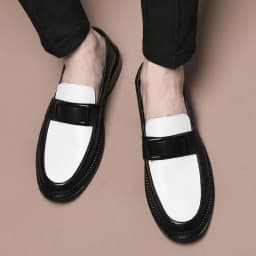 Men Genuine Leather Business Shoes Casual Flats Men Party Driving Loafers Shoes Breathable Moccasins Men's Casual High-end Shoes