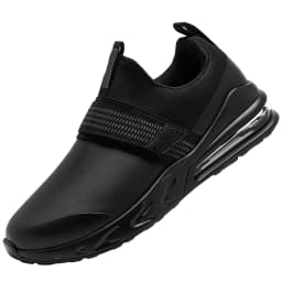 LARNMERN Chef Shoes for Men Kitchen Work SRC Slip Resistant Restaurant Shoe Food Service Waterproof Slip On Sneakers Shoes