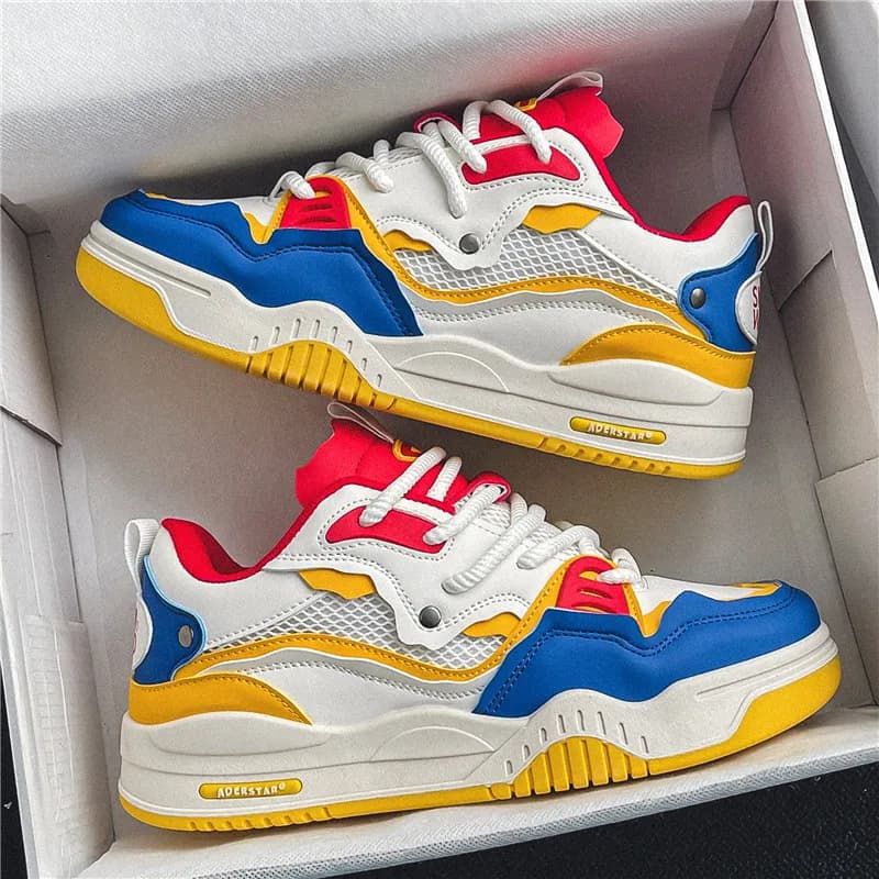 Breathable Men's Shoes, Casual Skate Shoes, Sports Shoes, Daily Fitness Training, Outdoor Hiking, Street Walking. Unisex, Suitab