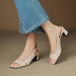 2025 New Women Shoes Genuine Leather High Heel Platforms Comfort Casual Summer Shoes Woman Buckles Daily Street Fashion Sandals