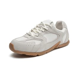 Women Sneakers Spring Summer 2026 New Genuine Leather Retro Fashion Casual Flats Women Lace-up German Training Shoes Women