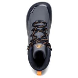 HOBIBEAR Unisex Mid Top Barefoot Shoes Mens Womens Wide Toe Artificial Leather Hiking Boots Outdoor Non-Slip Trail-Running Shoes