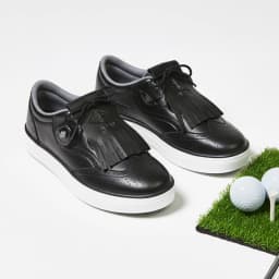 [Apgr] Women's Genuine Cowhide Leather Dial Golf Shoes Spikeless Screen Golf Shoes Parkball Shoes Td01