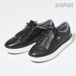 [Apgr] Women's Genuine Cowhide Leather Dial Golf Shoes Spikeless Screen Golf Shoes Parkball Shoes Td01