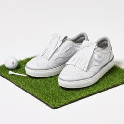 [Apgr] Women's Genuine Cowhide Leather Dial Golf Shoes Spikeless Screen Golf Shoes Parkball Shoes Td01