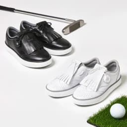 [Apgr] Women's Genuine Cowhide Leather Dial Golf Shoes Spikeless Screen Golf Shoes Parkball Shoes Td01