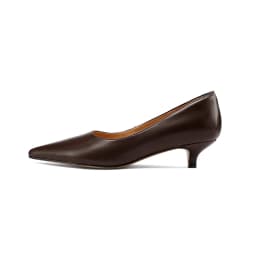 SmallHut New Trend Spring Summer Split Leather Women Pumps Classic Ladies Brown Red Black Party Shoes Sexy Pointed Toe Heels