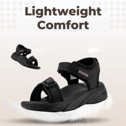 FitVille Wide Women'S Platform Sandals Summer Walking Sandals For Women With Adjustable Closures With Arch Support & Cushioning