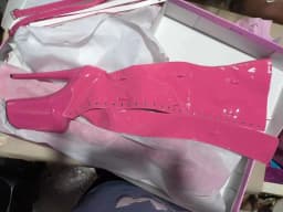 Sexy model 23cm heels available in custom colors, club pole dancing boots with 9-inch, thigh-high boots