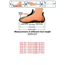 SURGUT Men's Casual Shoes Cowhide Leather Autumn Winter Non-Slip Comfortable Fashion Splicing Thick Sole Shoes Size 38-44