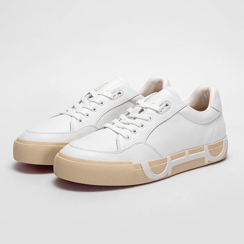 Balance Shoes Casual Board Shoes Ergonomically Designed Arch Adjustment Flat Shoes White Women's Shoes