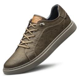 Italian Brand Black Genuine Leather Oxford Shoes UNISEX Casual Shoes Lace Up Flat Sneakers Luxury Shoes for Men Big Size: 36-47