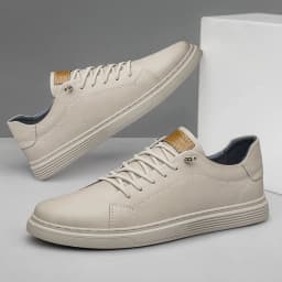 Italian Brand Black Genuine Leather Oxford Shoes UNISEX Casual Shoes Lace Up Flat Sneakers Luxury Shoes for Men Big Size: 36-47