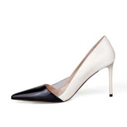 2025 New Four Seasons Customized Shoes Color Blocked Pointed High Heels Shallow Mouth Women's Sandals