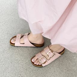 Genuine Leather Casual Sandals Women Orange Black Cow Solid Color Double Buckle Strap Thick Sole Slippers Ladies Shoes Handmade