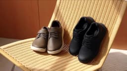 FitVille Men'S Diabetic Shoes Wide Width Leather Oxford Dress Walking Shoe Hook And Loop Orthopedic Sneakers For Swollen Foot