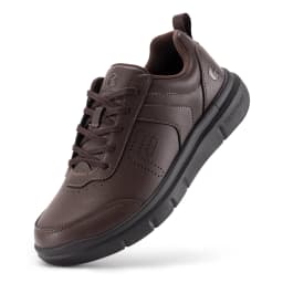 FitVille Wide Width Men's Leather Oxford Dress Shoes, Comfortable All-Day Wear Business Formal Walking Shoes for Office Daily