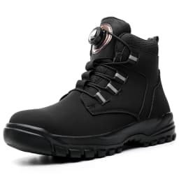 Men's Steel Toe Protective Safety Shoes, Puncture Resistant, Smash Resistant, And Slip Resistant Men's Safety Shoes, Comfortable Work Safety Shoes For Construction Sites