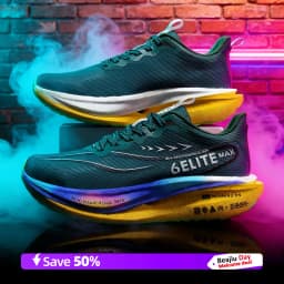 Men Running Shoes Carbon Plate Marathon Speciality Sports Breathable Lightweight Women's Comfortable Nonskid Leisure Sneakers