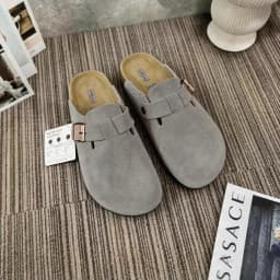 Summer New Arrival Retro Closed‑Toe Cork Platform Sandals Unisex, Non‑Slip Thick Sole Outdoor Streetwear Beach Casual Slides