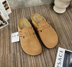 Summer New Arrival Retro Closed‑Toe Cork Platform Sandals Unisex, Non‑Slip Thick Sole Outdoor Streetwear Beach Casual Slides