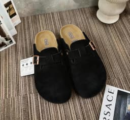 Summer New Arrival Retro Closed‑Toe Cork Platform Sandals Unisex, Non‑Slip Thick Sole Outdoor Streetwear Beach Casual Slides