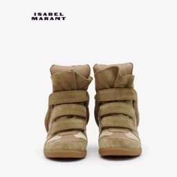 Women's Sneakers New 2026 Autumn Winter Ankle Boots Thick Bottom Leather Casual Shoes Wedge Heels Hook&Loop Sport Shoes