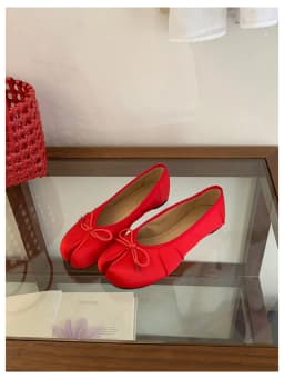 2026 Fashion Woman Flats Split Toe Tabi Shoes Bow Knot Ballet Dress Ballerina Comfortable Retro Mary Janes Shoes Footwear Mujer