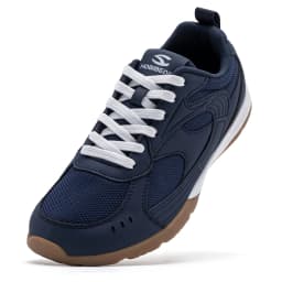 HOBIBEAR Men's Wide Toe Box Sneakers Lightweight Lace-Up Tennis Shoes Breathable Mesh Non-Slip Casual Walking Shoes for Unisex
