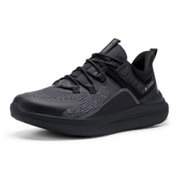 FitVille Men'S Wide Fit Slip-On Walking & Running Sneakers, Breathable Upper With Arch Support Cushioned Insole, Anti-Slip Durable Outsole For Daily Jogging & Gym Workout
