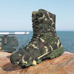Men Tactical Boots Male Army Boots Climbing Hiking Shoes Camping High Quality Lace Up Military Women Breathable Safety Unisex