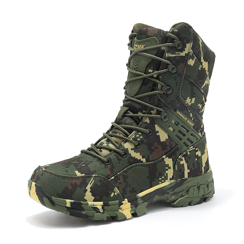 Men Tactical Boots Male Army Boots Climbing Hiking Shoes Camping High Quality Lace Up Military Women Breathable Safety Unisex