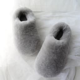 Natural Sheepskin Fur Slippers for Women Warm Wool Winter Indoor Home Shoes Fashion Casual Lady Slip-On House Slippers