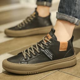 Men's Casual Sports Shoes, Fashionable Retro Classic Handmade Design, Breathable and Warm, Suitable for All Seasons, Ideal for Daily Wear, Outdoor Activities, Mountaineering, Hiking, Durable and Wear-Resistant, Not Easily Dirty, Hiking Shoes, Fun Running Shoes for Men