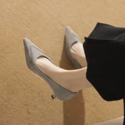 MORAZORA 2025 New Sheepskin High Heels Pointed Toe Suede Fashion Women Pumps Basic Ladies Party Dress Shoes Gray Black Footwear