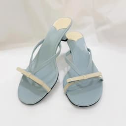 Bow-Knot Thin Single Strap Low Heel Slippers Fashionable Versatile Open-Toe Sandals Simple Slip-On Women's Shoes Sandalias Mujer