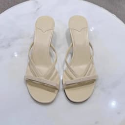Bow-Knot Thin Single Strap Low Heel Slippers Fashionable Versatile Open-Toe Sandals Simple Slip-On Women's Shoes Sandalias Mujer