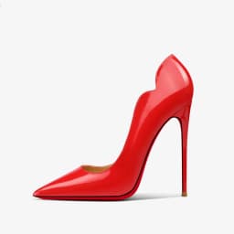 Spring Shallow Mouth Patent Leather Black Super High Heels, Women's Slim Heels, New Professional sexy Plus Size Single Shoes