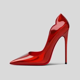 Spring Shallow Mouth Patent Leather Black Super High Heels, Women's Slim Heels, New Professional sexy Plus Size Single Shoes