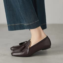 MORAZORA Plus Size 34-42 New Genuine Leather Shoes Flats Women Loafers Tassel Slip On Flat Shoes Thick Fur Warm Winter Shoes