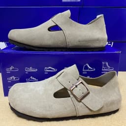High-end all-inclusive men's and women's genuine leather cork thick-soled insole height-increasing Bokun shoes casual shoes
