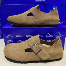 High-end all-inclusive men's and women's genuine leather cork thick-soled insole height-increasing Bokun shoes casual shoes
