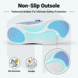 FitVille Women’s Diabetic Shoes for Women Comfortable Extra Wide Walking Shoes Orthopedic Casual Sneakers with Adjustable Strap